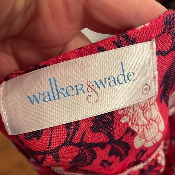 Walker & Wade Carrie floral meadows maxi dress sz M - Picture 7 of 8